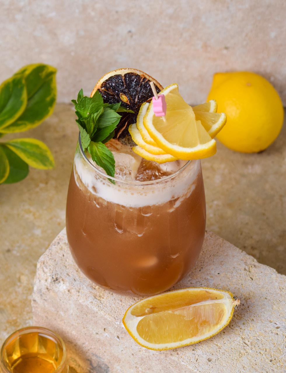 Yuzu iced tea