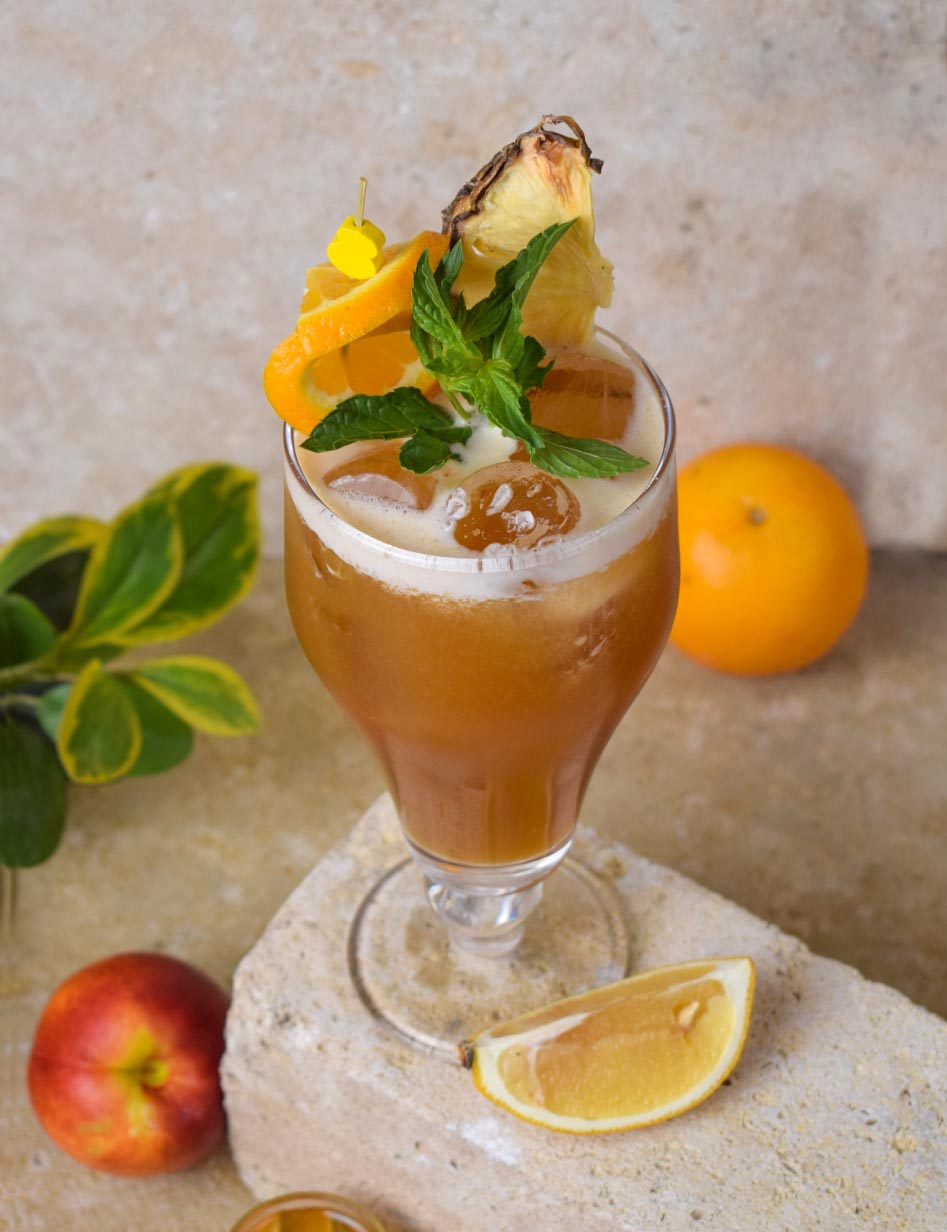Mandarine iced tea