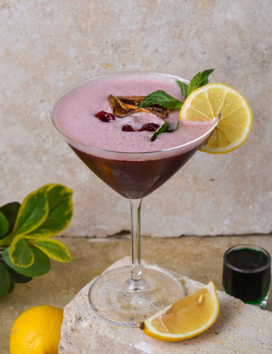 Berries iced tea