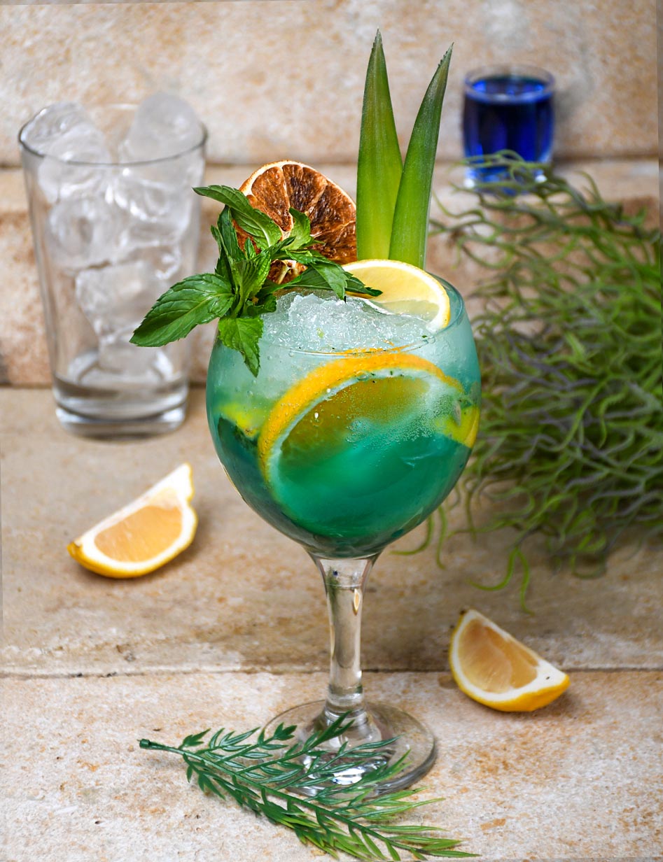 Blue mojito