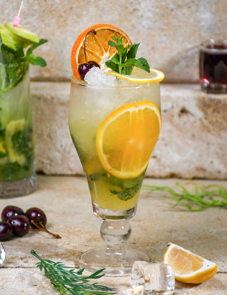 Lychee mojito