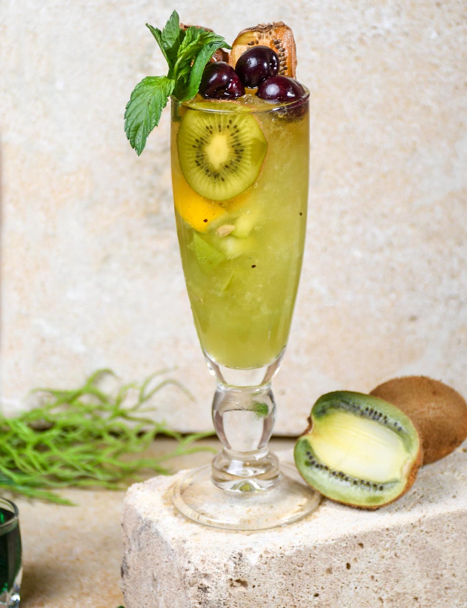 Green fruits drink