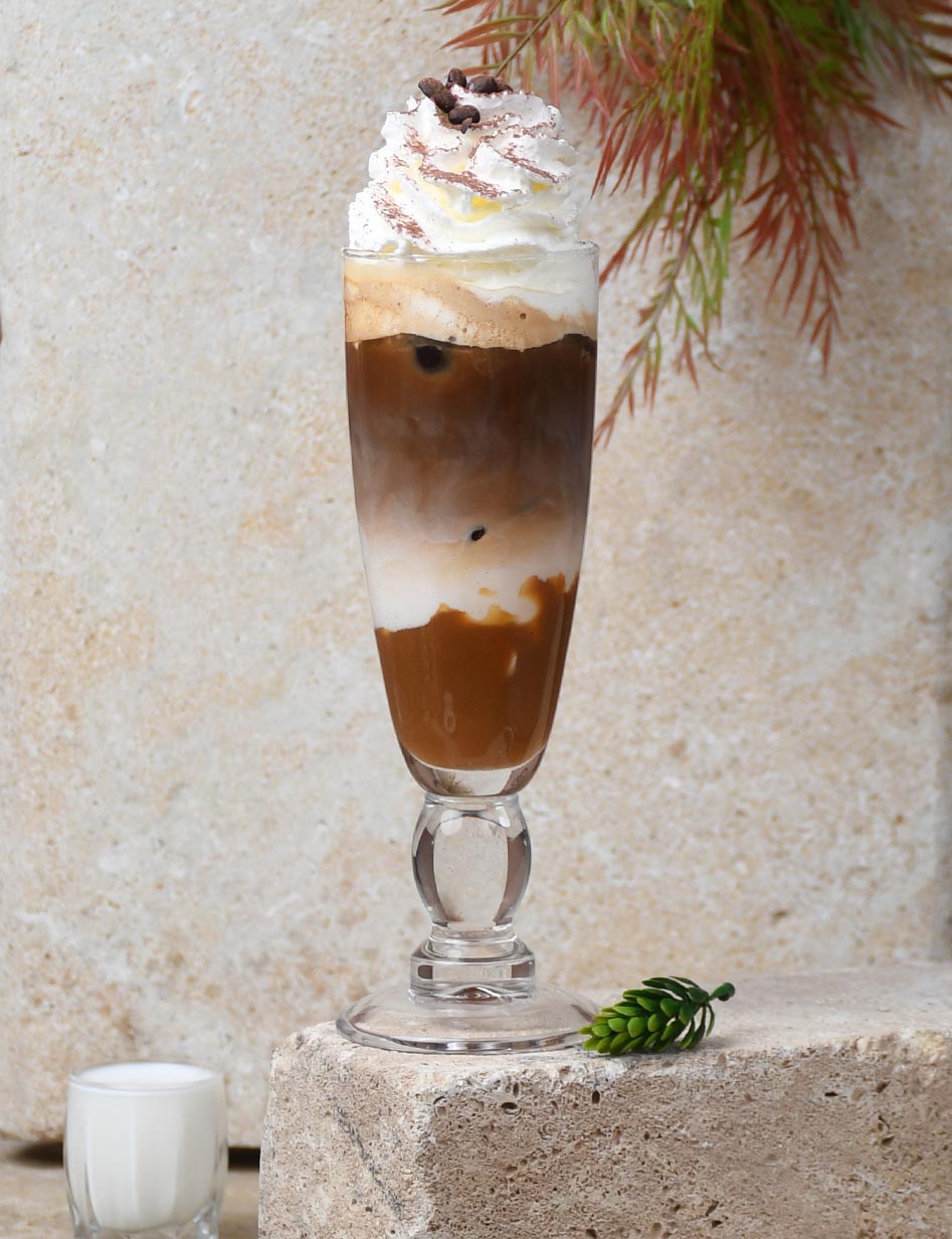 Caramel iced coffee