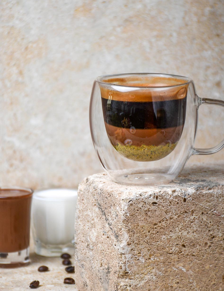 Nuts coffee