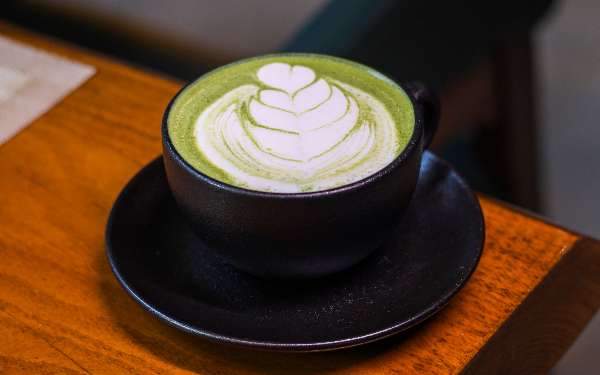 Hot matcha
