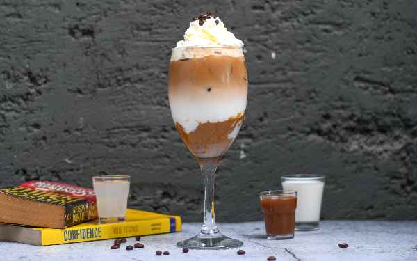 Lotus iced coffee 