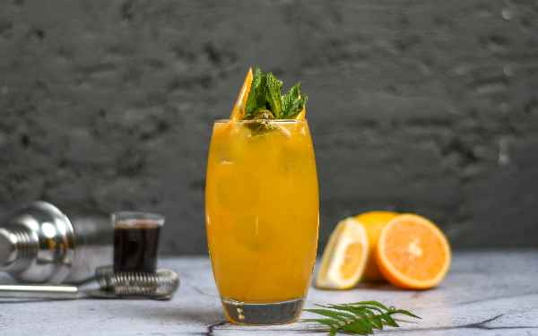 Yuzu iced tea