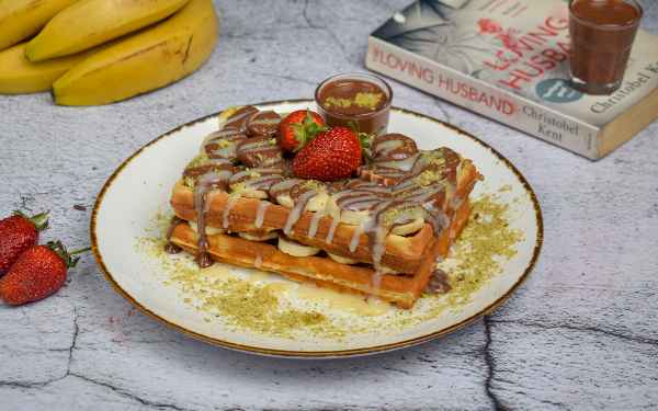 Banana waffle 